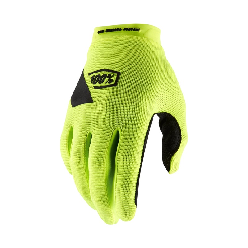 100% Ridecamp Ladies Gloves Fluo Yellow / Black
