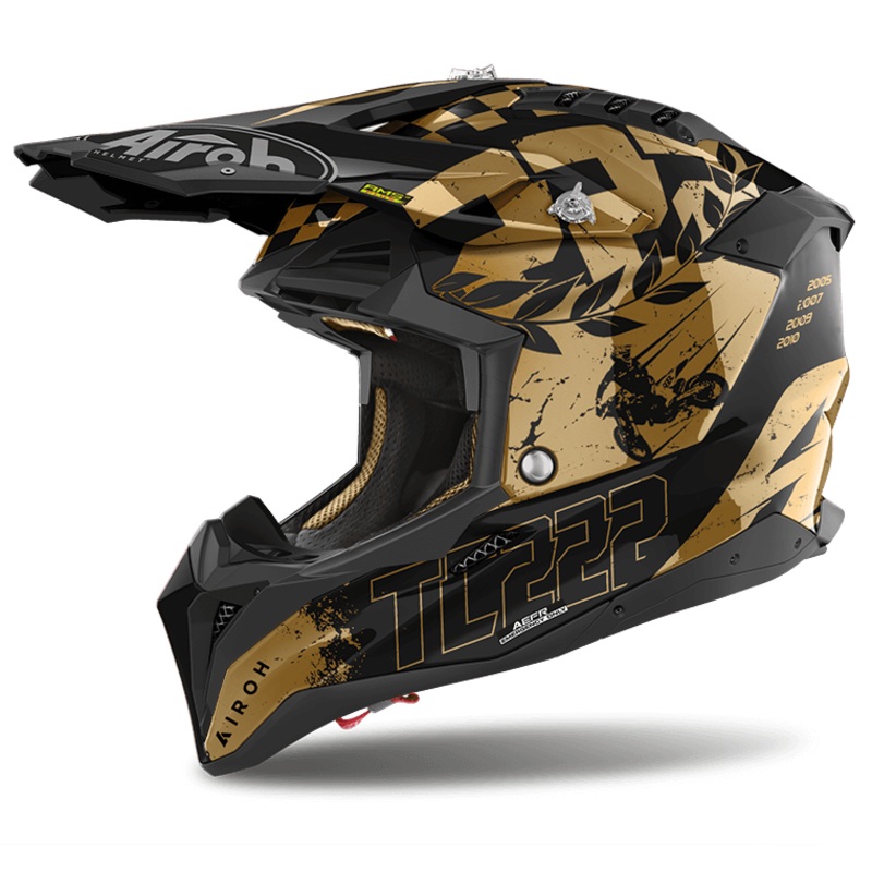 Airoh Aviator 3 Legend Gloss Chrome