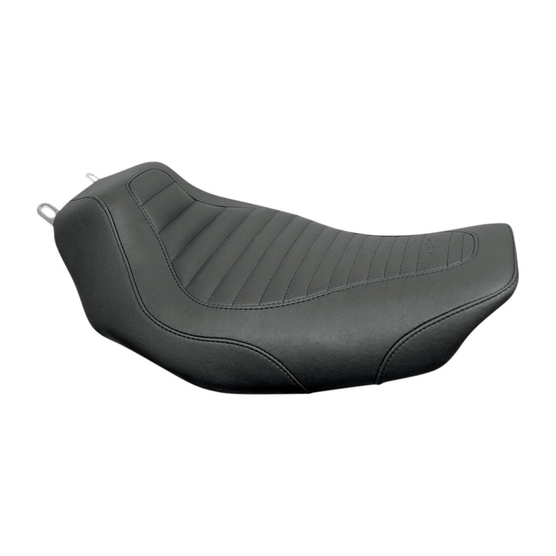 MUSTANG – Tripper Solo Seat – Seat – Tripper Solo – without Backrest – Tuck and Roll – Black