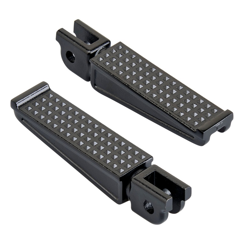 Sanderson Foot Pegs HD Rider – Black Electroplate