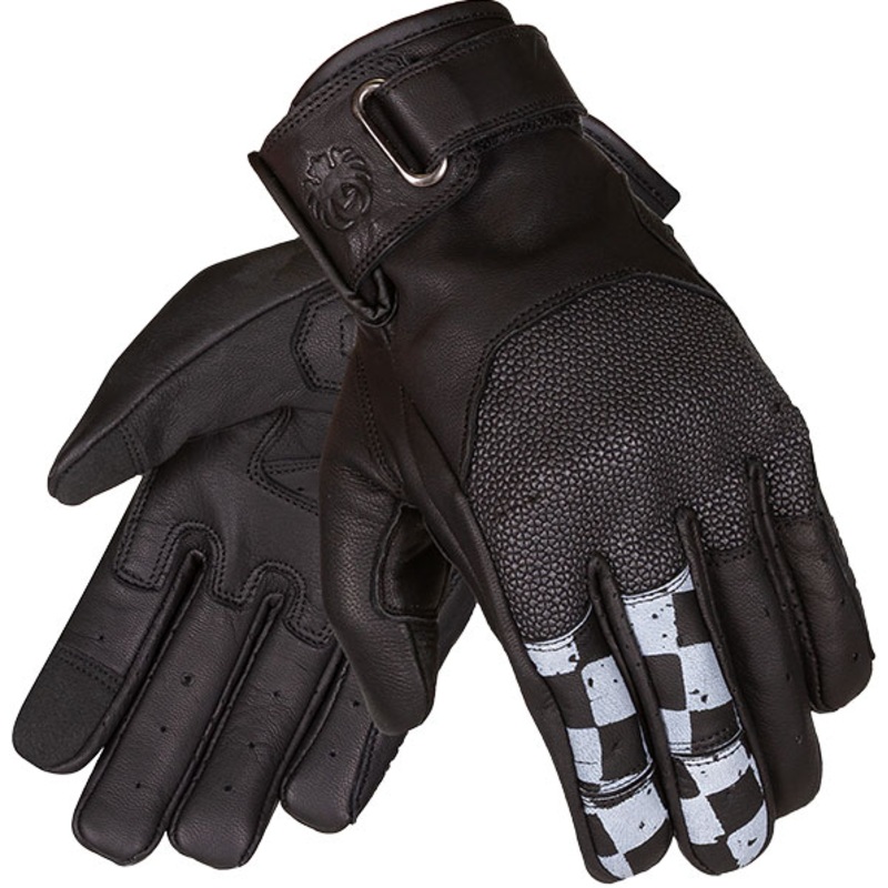 Merlin Valor D3O Leather Gloves Racer