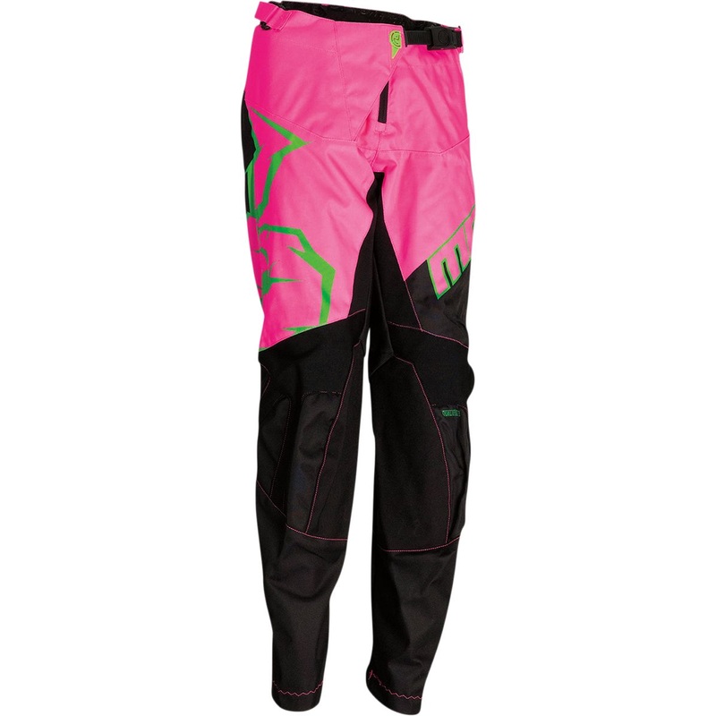 Moose Racing Qualifier Youth Textile Trouser Black / Pink / Green