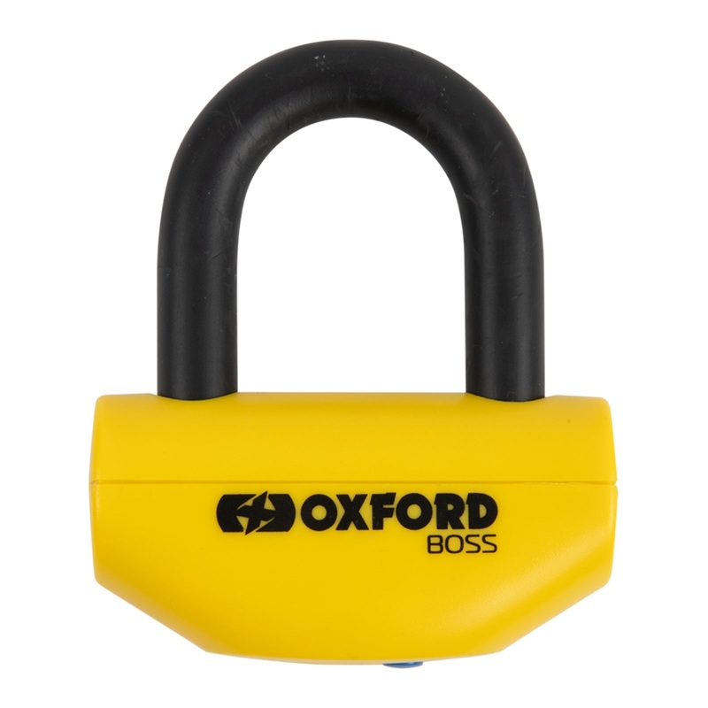 Oxford Boss46 16mm Padlock – Yellow (Unpackaged)