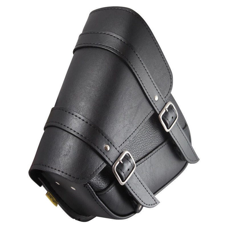 Willie & Max – Blackjack Triangular Hard Tail Saddle Bag -Right Side