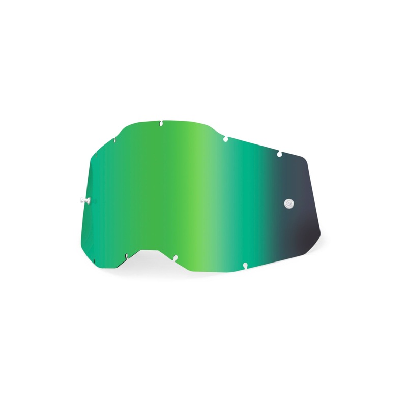 100% Accuri 2 / Strata 2 Youth Replacement Lens Green Mirror