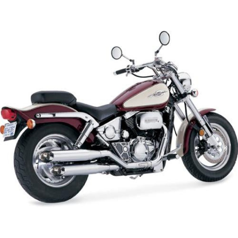 Honda VF750C Magna Exhaust Vance and Hines 19427 Chrome Slip-on Classic II 94-03