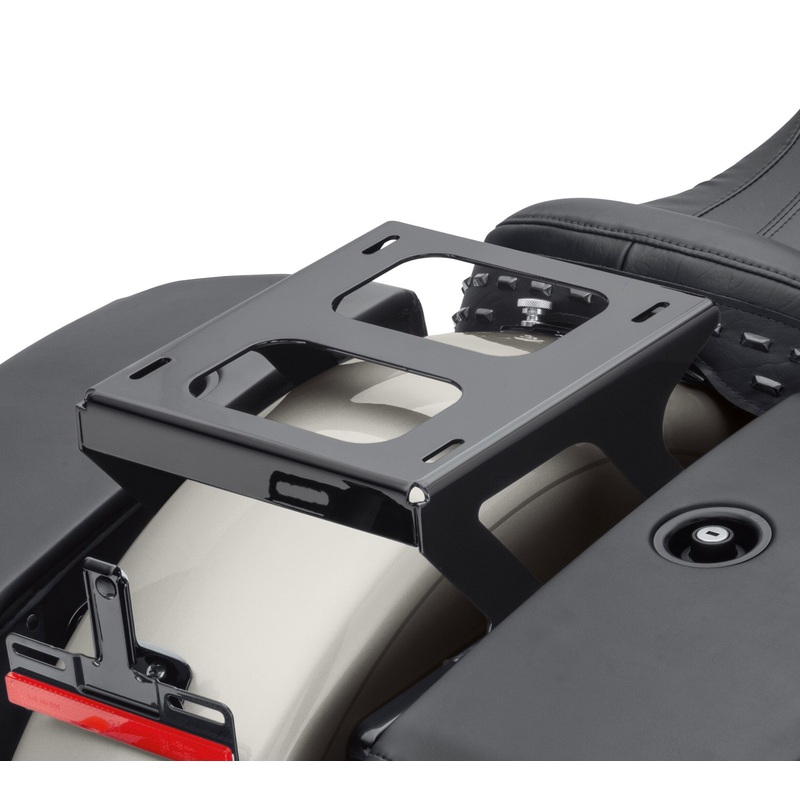 Harley Davidson 50300176 HoldFast Detachable Tour-Pak Luggage Mounting Rack – Gloss Black KIT,RACK,T-PAK SOLO,BLACK,NAR