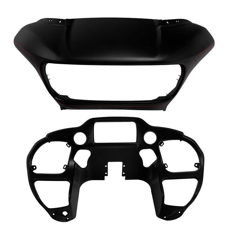 HR3 Black Denim Outer Shark Fairing & Inner Fairing Set 2015-2016 ROAD GLIDE SPECIALFLTRXS