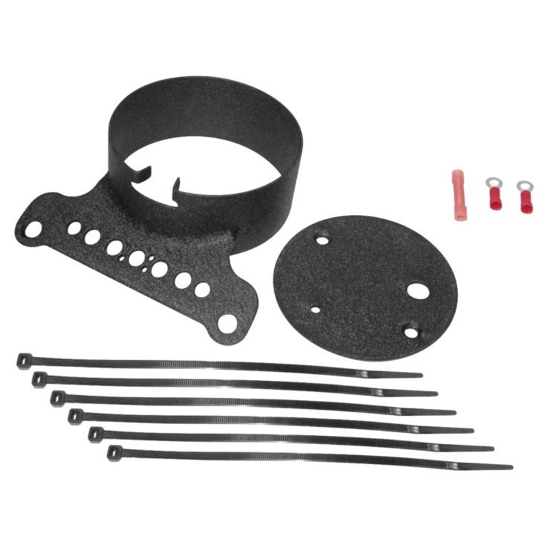 Single Gauge Mounting Kit for Sportster 1995-2005 – Black
