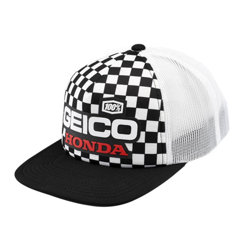 100% – Indy Geico Honda Trucker Hat