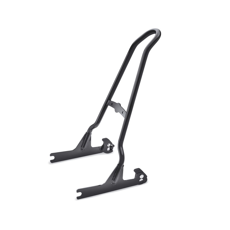 Harley Davidson 52729-08A One-Piece H-D Detachables Tall Sissy Bar Upright KIT, UPRIGHT, DETACHABLE, BLAC