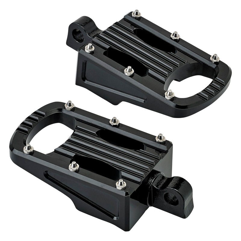 Punisher Foot Pegs HD Classic – Black Electroplate