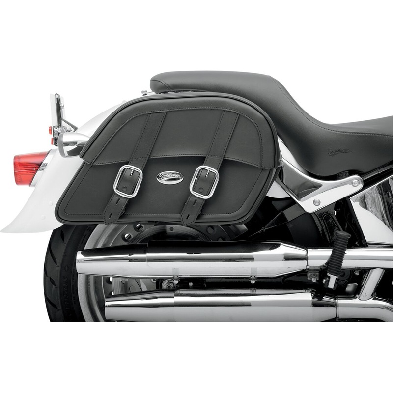 Saddlemen Custom Fit Drifter Slant Saddlebags Black – Large