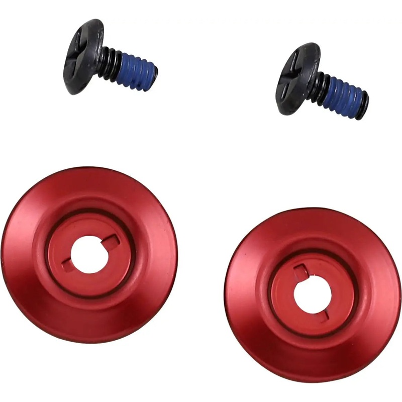 Biltwell Gen 2 Helmet Hardware Kit Black / Red