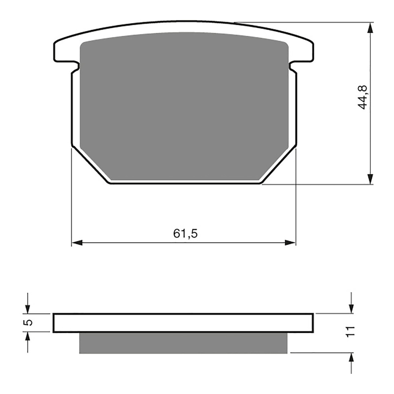GOLDfren Brake Pads Sintered Sports GF138 – S3 ( PH13 )
