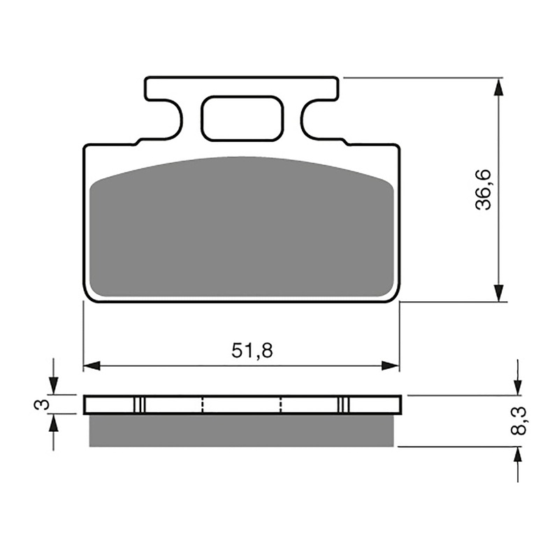 GOLDfren Brake Pads Sintered Sports GF161 – S3 ( PH120 )