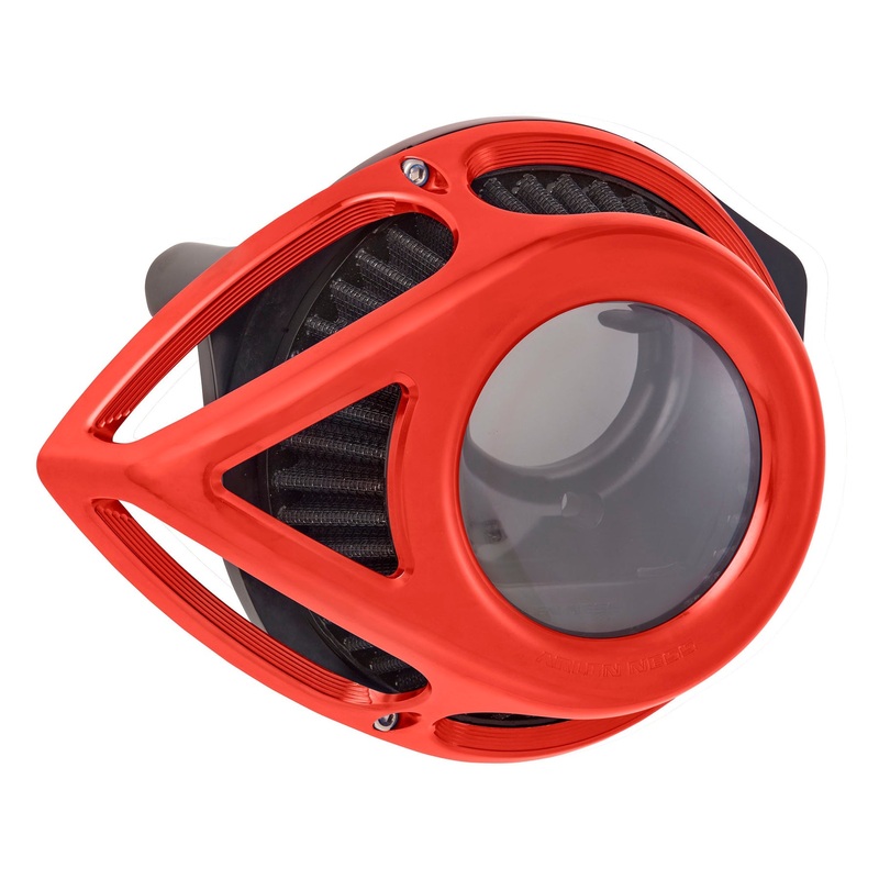 Clear Tear Air Cleaner, Red – 24+ Touring