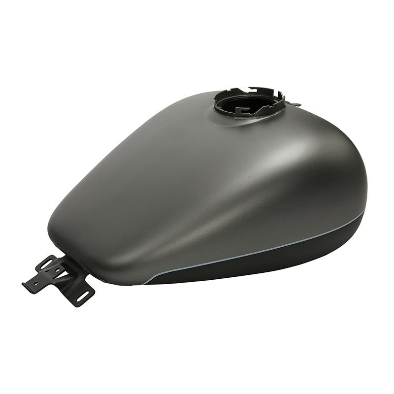 HR3  Charcoal Denim / Black Denim Fuel Gas Tank For 2008-2023 Harley Touring Model