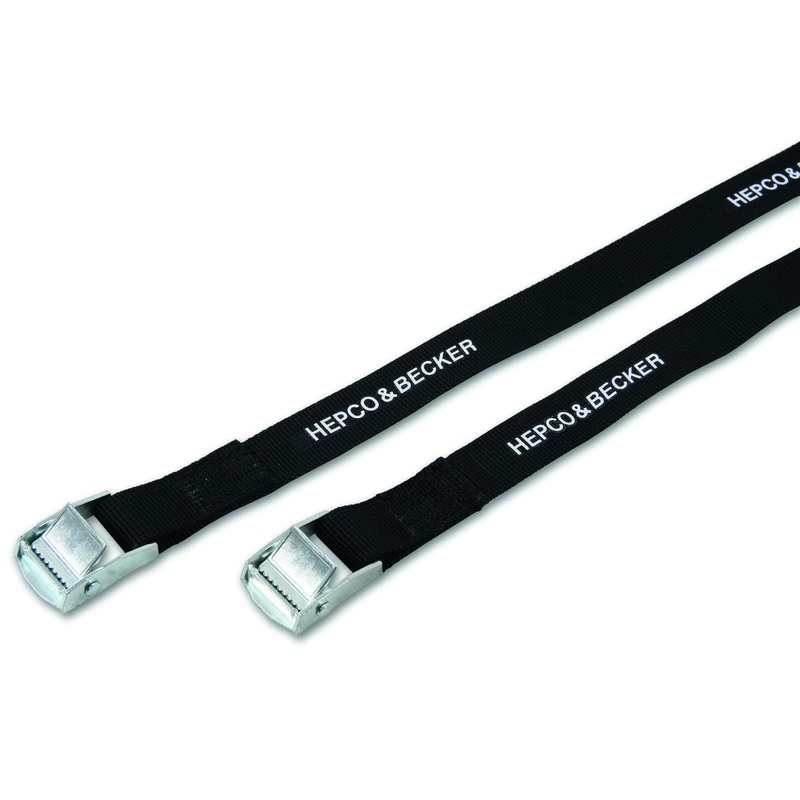 Straps 1.8M with Metal Buckle – pair (black)