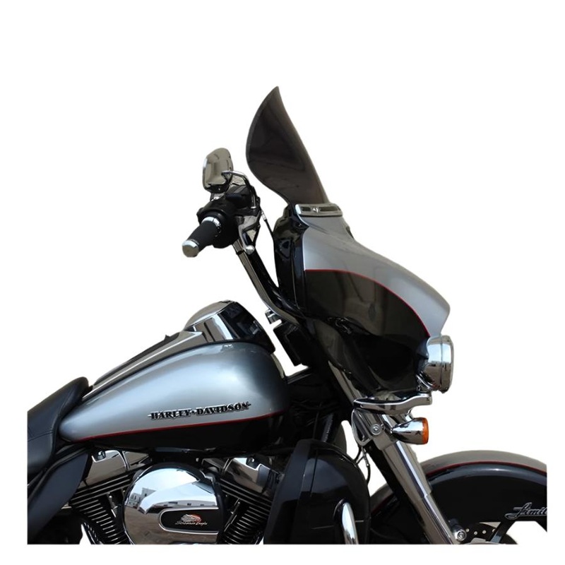 Klockwerks Flare Windshield – 11-1/2″ – Dark Smoke – For 2014-2024 FLH