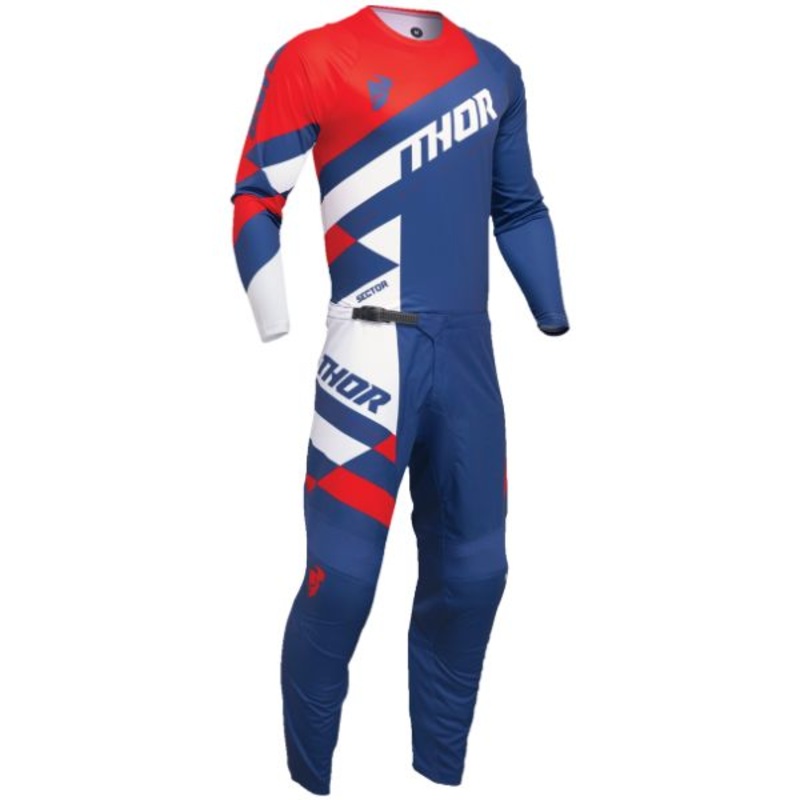 Thor – Sector Checker Jersey, Pant Combo (Youth)