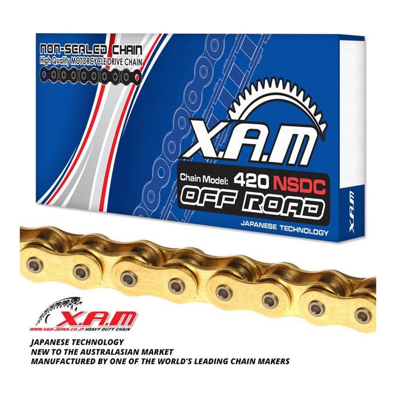 XAM 420NSD Non-Sealed Chain – Gold / Black