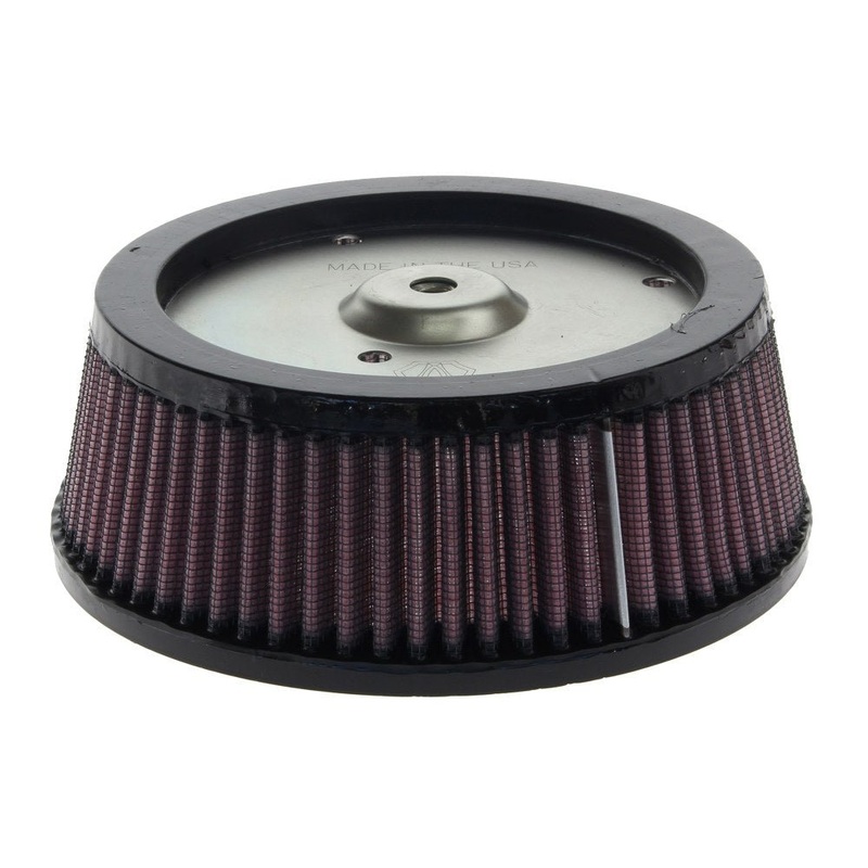 Air Filter Element. Fits Touring 2008-13, 2014up with Arlen Ness Cover.