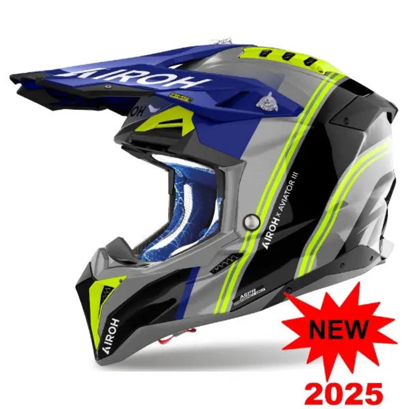 Airoh Aviator 3 Hima Gloss Blue