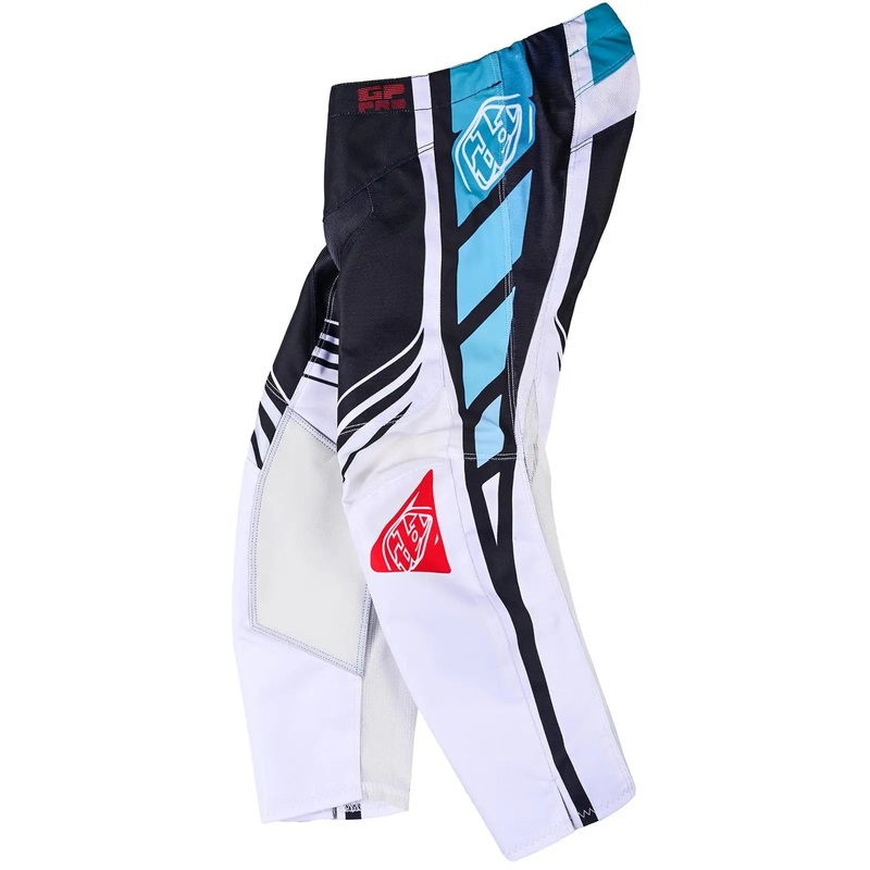 Troy Lee Designs GP Pro Wavez Youth Motocross Trouser Phantom / Turquoise