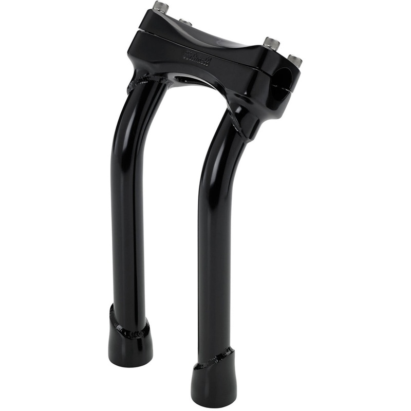 Murdock Pullback Risers 6″ 8″ 10″ 12″ – Black Electroplate