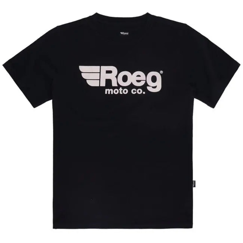 Roeg Logo T-Shirt Black