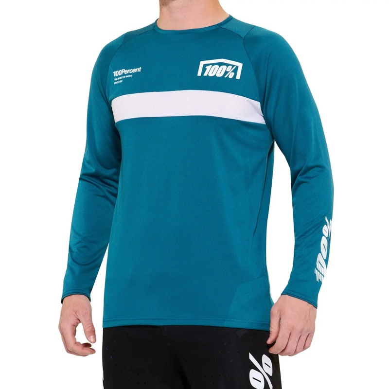100% R-Core Long Sleeves Jersey Gulf