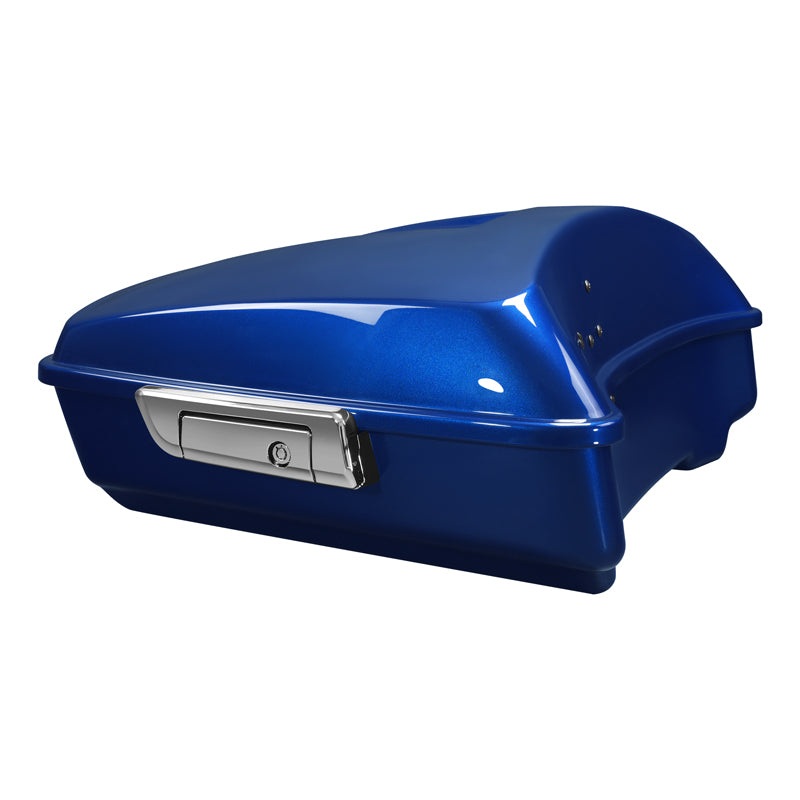 HR3 Superior Blue 10.7″ Chopped Style Tour Pack Luggage For 14-24 Harley Touring