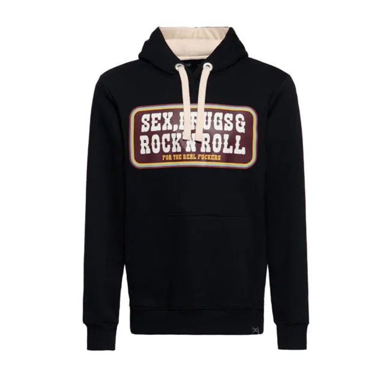 King Kerosin Rock’n Roll Hoodie Black