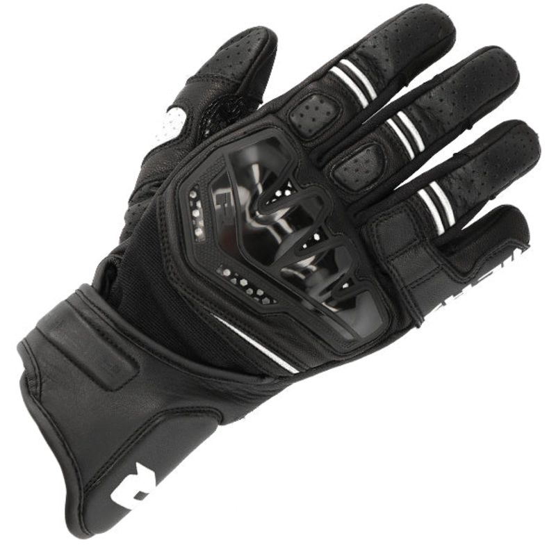 Richa Stradale Stealth Short Gloves Black / White