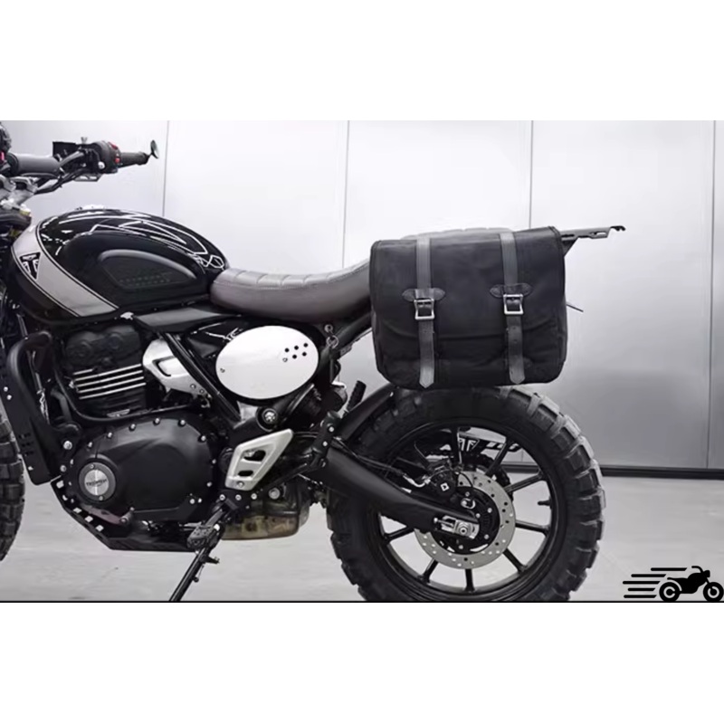 Saddle bags for triumph scrambler 400x
