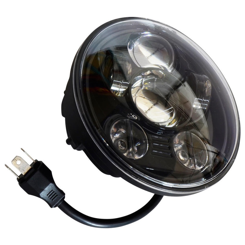 5.75″ LED Retrofit Headlight for Harley