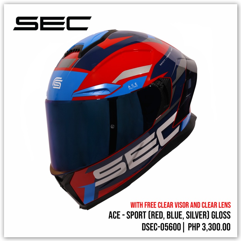 ACE – SPORT (RED/BLU/SIL)