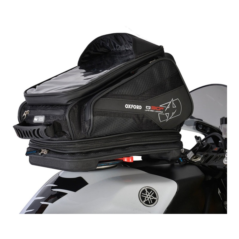 Oxford Tank Bag Quick-Release Q30R – Black