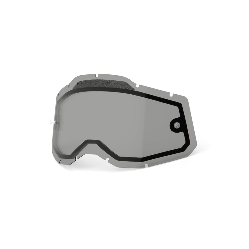 100% Racecraft 2 / Accuri 2 / Strata 2 Dual Pane Vented Lens Smoke