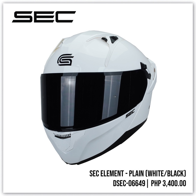 SEC ELEMENT – PLAIN (WHITE/BLACK)