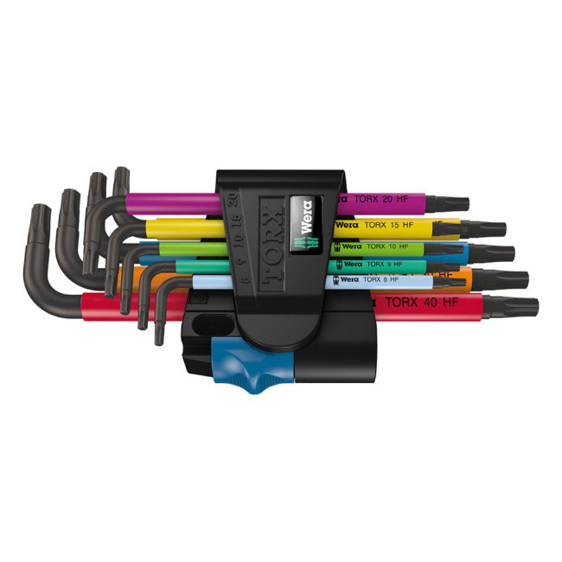 Wera 9-Piece Torx Key Set – Multicolour