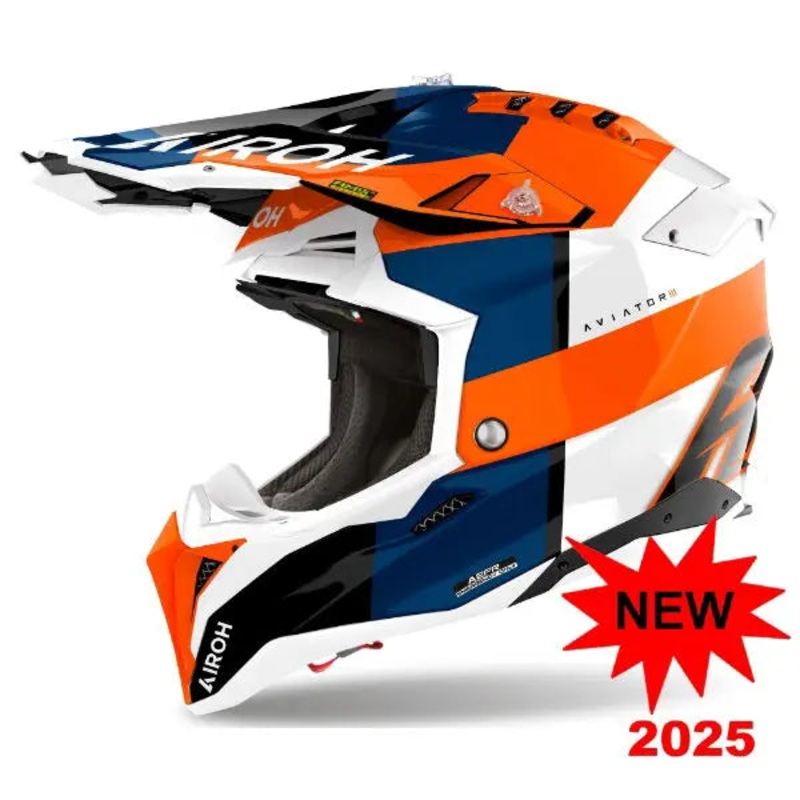 Airoh Aviator 3 Monarch Gloss Orange