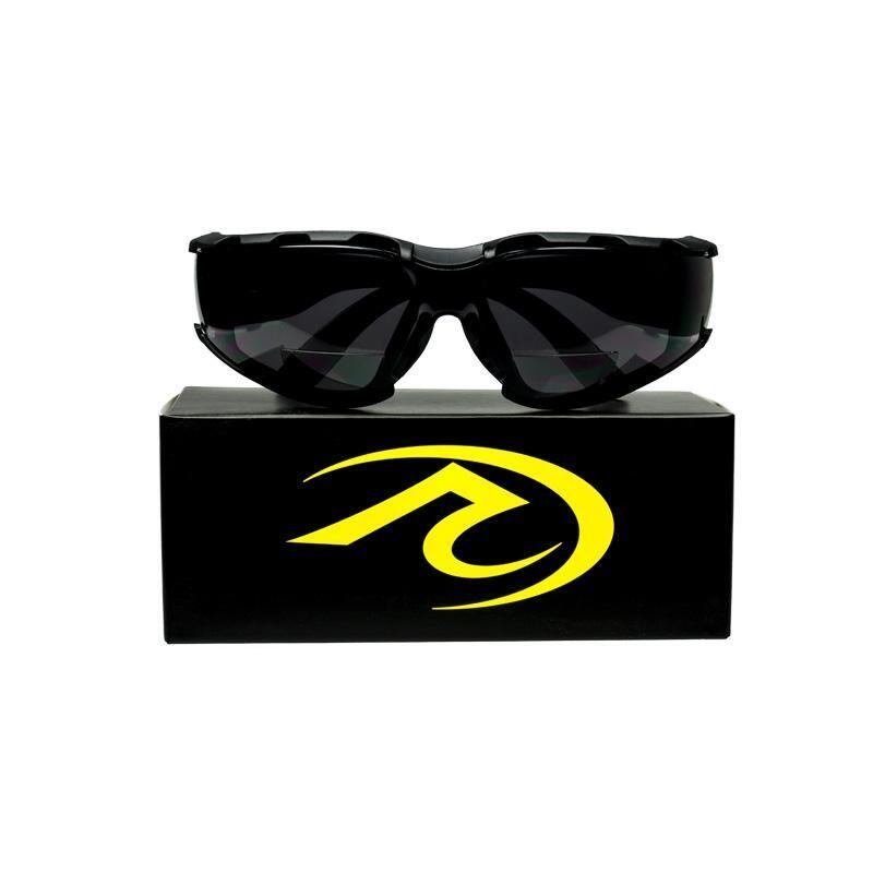 Bi-Focal Safety Motorcycle Glasses – Smoke Lens +2.5 RCD