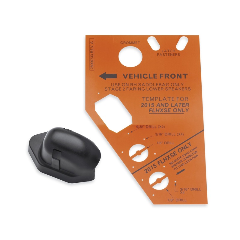 Harley Davidson 76000734 Boom! Audio Stage I/II Fairing Lower Speaker Installation Kit BOOM!STAGE I/II FRNG LWR,SPKR