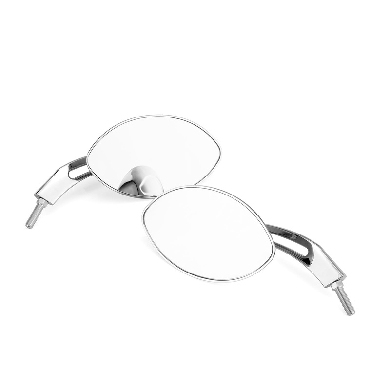 Harley Davidson Road King Road Glide Softail Breakout Dyna Teardrop Long Stem Mirror