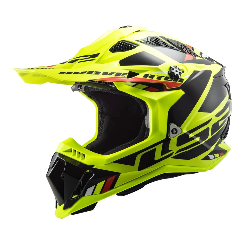 LS2 MX700 Subverter Evo Stomp Helmet – Hi-Vis Yellow / Black