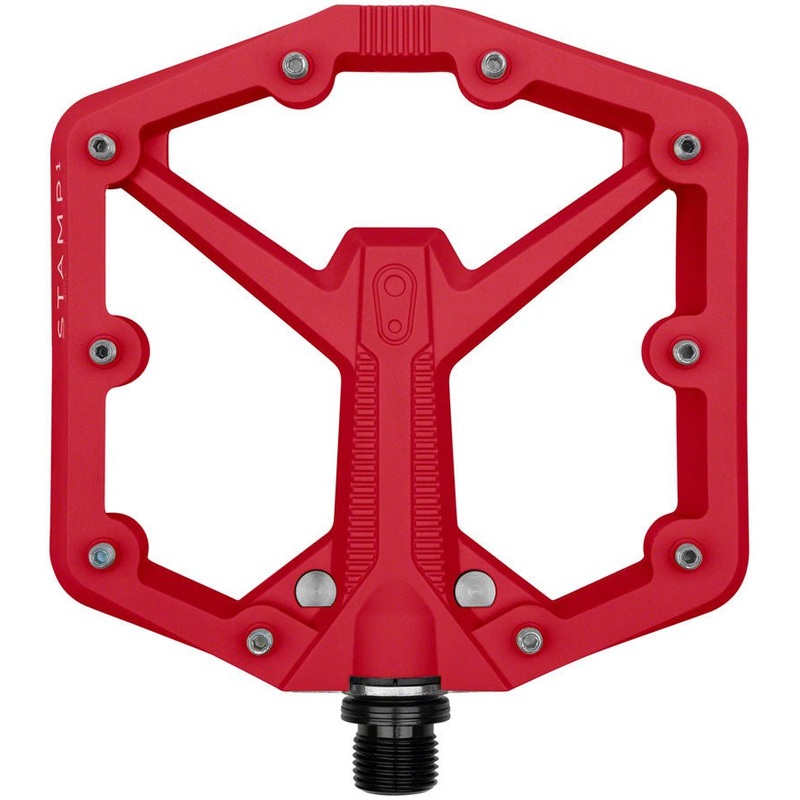 Crank Brothers Stamp 1, Gen 2 Pedals – Large – Red