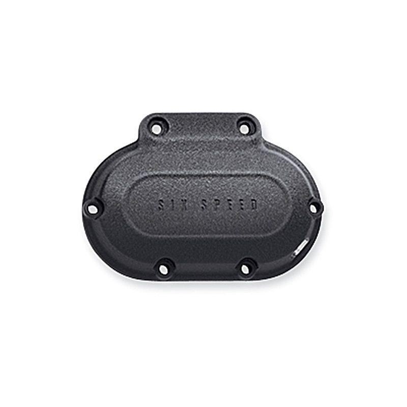 Harley Davidson 37189-99 Big Twin Transmission Side Cover MACH-COVER,TRANS SD/BLK WRNKL