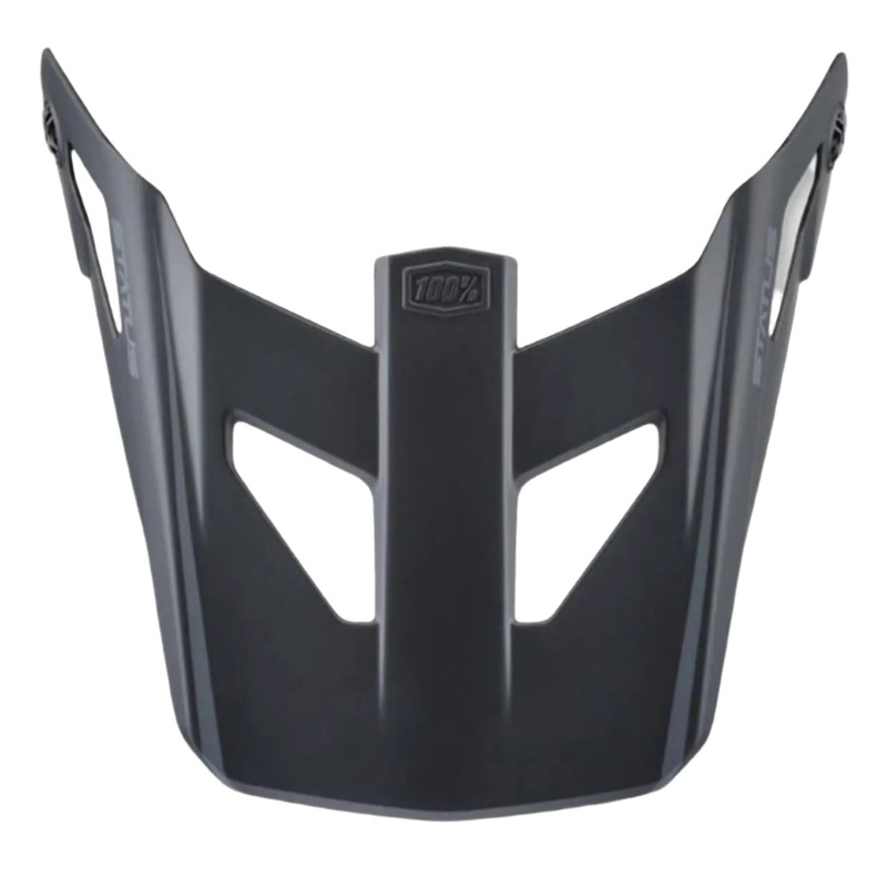 100% Status Replacement Cycle Helmet Visor Black Meteor